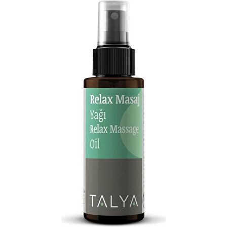 Relax Masaj Yağı, 7 Bitki Yağı Karışımı, Rahatlatıcı Ve Aromaterapik, 80 ml