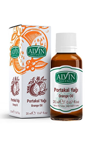 Portakal Yağı (Orange Oil), Doğal, 20 ml