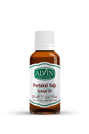 Portakal Yağı (Orange Oil), Doğal, 20 ml