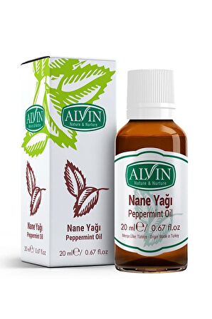 Nane Yağı (Peppermint Oil), Doğal, 20 ml