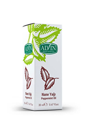 Nane Yağı (Peppermint Oil), Doğal, 20 ml