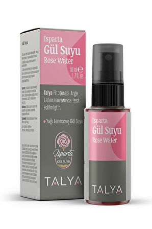 Isparta Gül Suyu, Yağı Alınmamış Gül Suyu, %100 Saf, Doğal Ve Katkısız, Aydınlatıcı Tonik, 50 ml