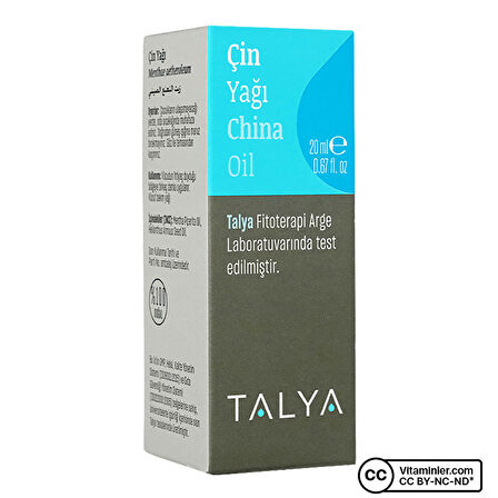 Çin Yağı, China Oil, 20ml