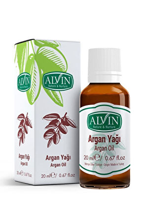 Argan Yağı, Soğuk Sıkım Ve Doğal, Saç Bakımı, 20 ml