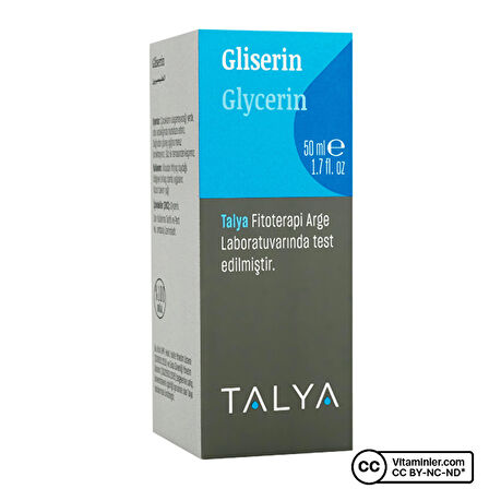 Gliserin, Glycerin, 50 ml