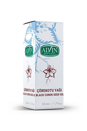 Çörekotu Yağı, Soğuk Sıkım, Doğal, Yüksek Timokinon, 50 ml