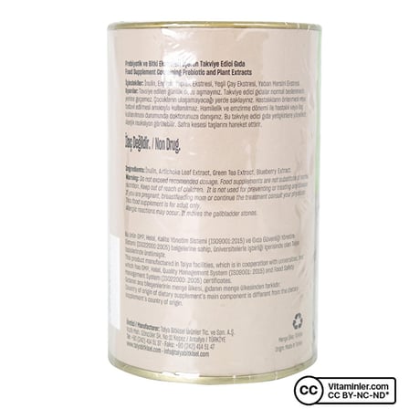 Talya Herbafiber Bitkisel Kökenli Lif Kaynağı Prebiyotik 250 Gr - AROMASIZ