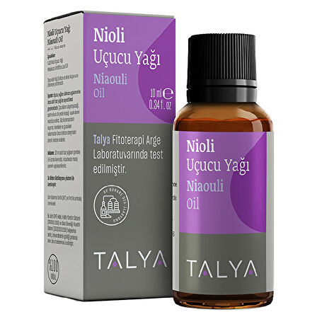 Nioli Uçucu Yağ, %100 Saf Ve Doğal, Niaouli Essential Oil, 10 ml