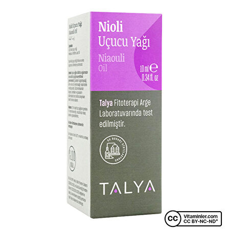 Nioli Uçucu Yağ, %100 Saf Ve Doğal, Niaouli Essential Oil, 10 ml