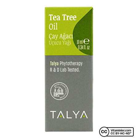 Çay Ağacı Uçucu Yağı (Tea Tree Essential Oil), %100 Saf ve Doğal, 10 ml