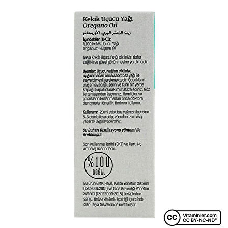 Kekik Uçucu Yağı, %100 Saf Ve Doğal, Yüksek Karvakrol, 10 ml