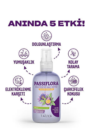 Passiflora Mucizevi Saç Sütü, Bitkisel Içerikli Formül, Lipozom Teknolojisi, Dökülme Karşıtı, 200 ml