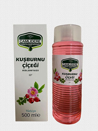 ÇAMLIDERE KOLONYA PET ŞİŞE 500ML KUŞBURNU ÇİÇEĞİ