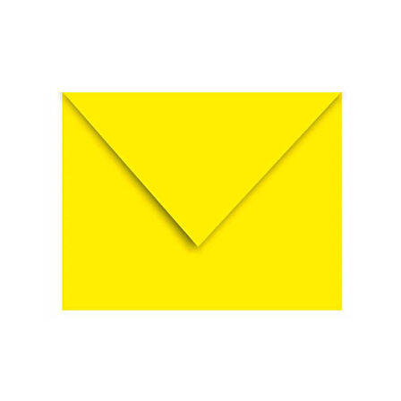 ASİL13x18 DAVETİYE ZARFI RENKLİ SARI 80GR TUTKALLI 500 LÜ