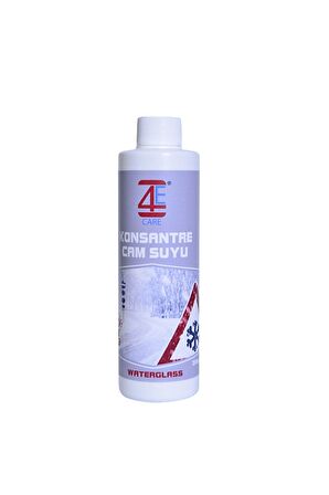 4E CARE Cam Suyu Konsantre 250 ml (-70°c) 5 Adet +Buz Kazıyıcı Hediyeli