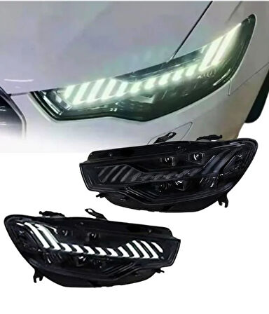 Audi a6 c7 ön far lambası rs6 model full led 2011 / 2016