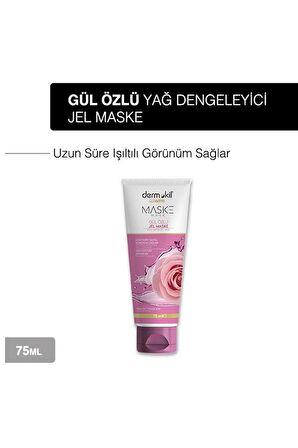 Gül Özlü Jel Yüz Maskesi 75 ml