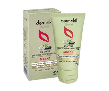 Dermokil Maske Hücre yenileyici 45+ yaş Grubu Normal Karma Ciltler 50 Ml