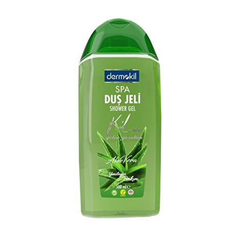 Dermokil Spa Aloe vera Aromalı Yenileyici Tüm Ciltler İçin Duş Jeli 500 ml