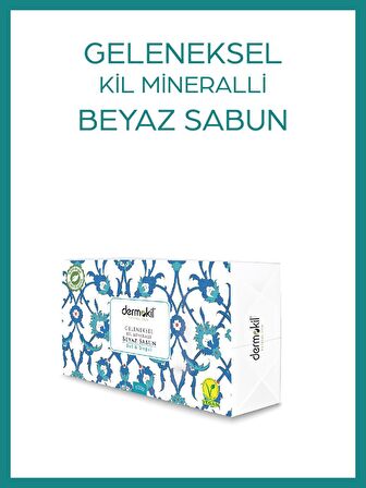 DERMOKİL Kil Mineralli Beyaz Sabun