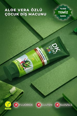 DKDENT Karanfil Özlü Çocuk Diş Macunu 50 ml 