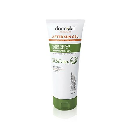 DERMOKİL After Sun Gel-Güneş Sonrası Serinletici ve Rahatlatıcı Jel 100 ml 