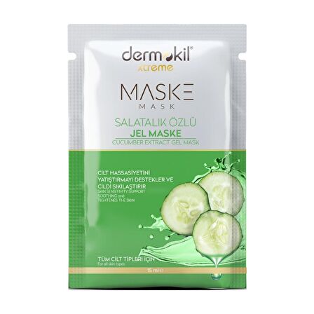  Dermokil Salatalık Özlü Jel Maske 15 ml