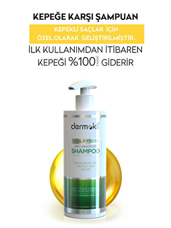 DERMOKİL Kepeğe Karşı Şampuan 390 ml