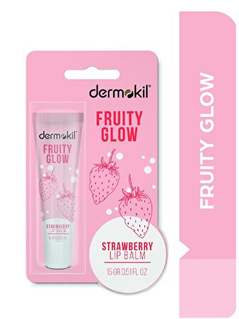 DERMOKİL FRUITY GLOW CILEK LIP BALM 15 ML