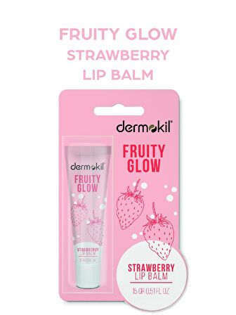 DERMOKİL FRUITY GLOW CILEK LIP BALM 15 ML