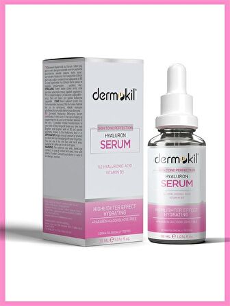 Dermokil Hyaluron Nemlendirici ve Aydınlatıcı Cilt Serum 30 ml