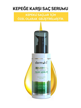 DERMOKİL Kepeğe Karşı Saç Serumu 75 ml