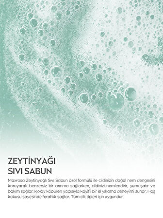 MAXROSA Zeytinyağlı Sıvı Sabun 750 ml
