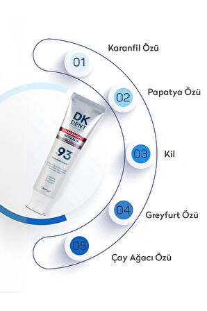 Dkdent %93 Maksimum Beyazlık Diş Macunu 75 ml