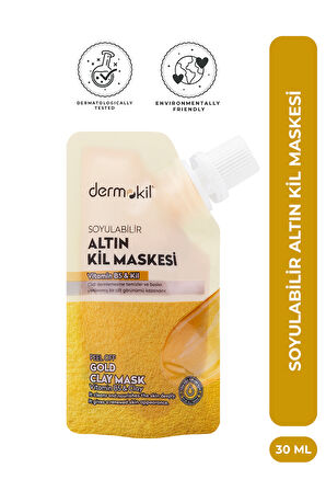 Dermokil Gold Soyulabilir Doypack Maske 30 ml