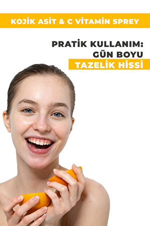 Dermokil Kojik Asit C Vitamini Leke Karşıtı Yüz Spreyi 50 ml