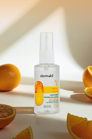 Dermokil Kojik Asit C Vitamini Leke Karşıtı Yüz Spreyi 50 ml
