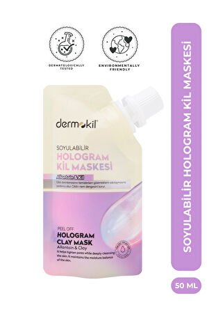 Dermokil Soyulabilir Hologram Kil Maske 50 ml