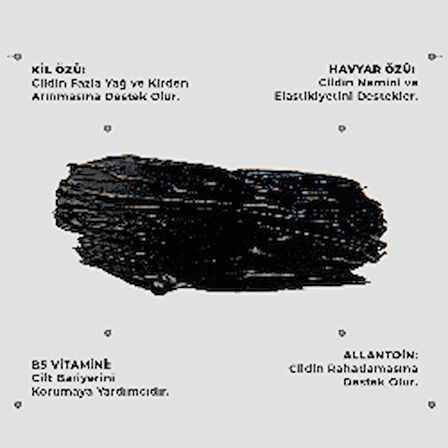 Dermokil Soyulabilir Siyah Kil Maske 50 ml