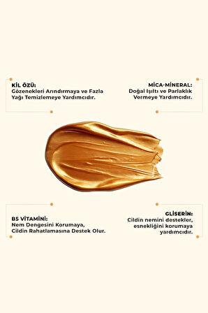 Dermokil Soyulabilir Altın Kil Maske 50 ml