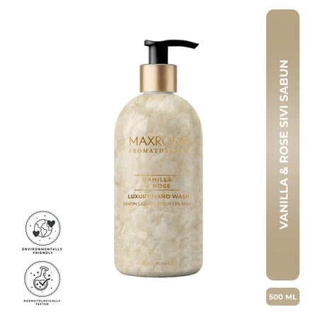 Maxrosa Aromatherapy Vanilla & Rose Sıvı Sabun 500 ml