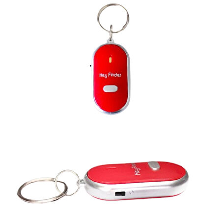 Anahtar Bulucu Sese Duyarlı Ledli Anahtarlık Anahtarlık Işıklı Anahtarlık