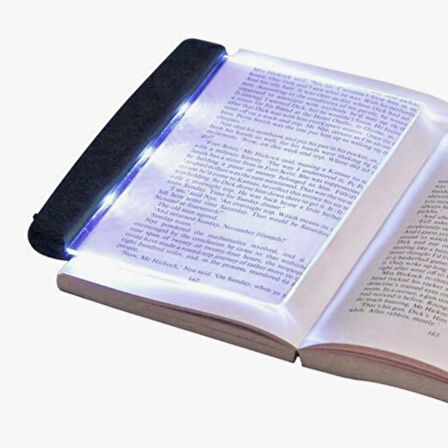 Petinka Kitap Okuma Lambası Led Panel Kitap Arası Okuma Işığı 