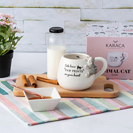 Karaca Animal Cat Mug Kupa