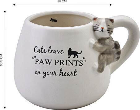 Karaca Animal Cat Mug Kupa