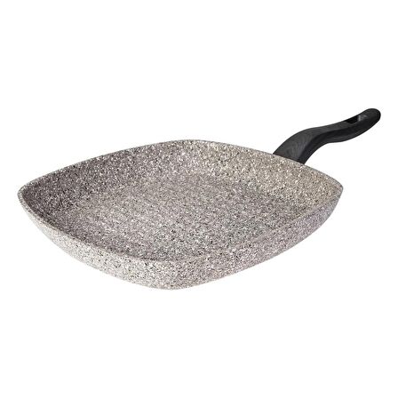 Karaca Bio Granit 28 cm Yanmaz/Yapışmaz Granit Grill Tavası