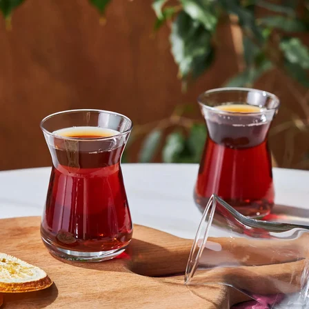 Karaca İrem 6'lı Çay Bardağı Seti 132 ml