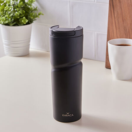 Karaca Capella Çelik El Termosu 500 ml Black