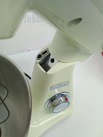 (OUTLET) Karaca Powercast Chef Döküm Stand Mikser 1800 W 6.2 lt Mutfak Şefi Cream