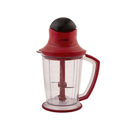 Cookplus Xxl 4001 Retro Kırmızı 4 Bıçaklı Elektrikli 1,5 lt Doğrayıcı Rondo